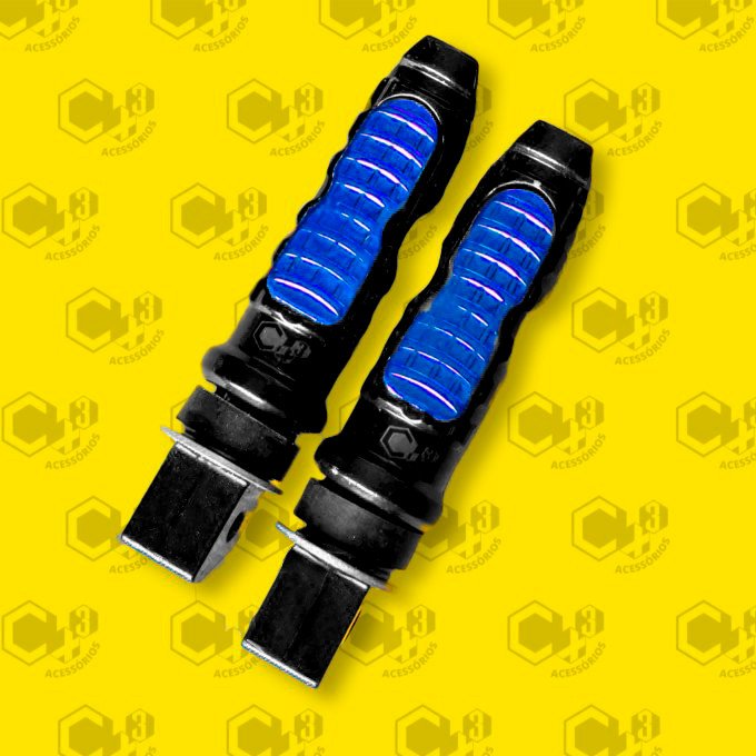 PEDALEIRA ESPORTIVA UNIVERSAL 6MM AZUL SM0414