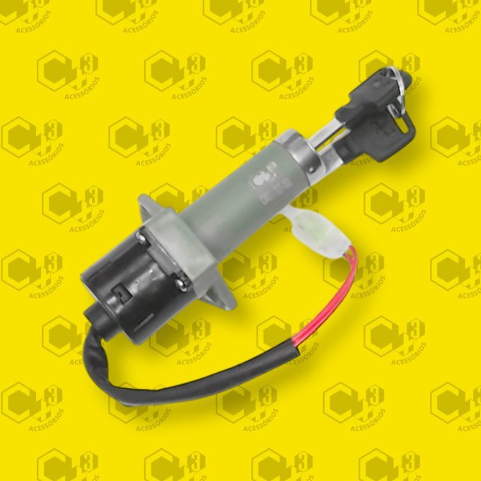 CHAVE DE IGNICAO P/ MOTO HONDA CG 150 TITAN KS/ES/ESD 04/08 - CG 150 JOB 04/08 CG 150 TITAN SPORT 05/08 (2 FIOS) - CX015