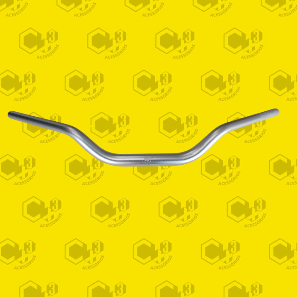 GUIDÃO ESPORTIVO FATBAR PRATA SM0065