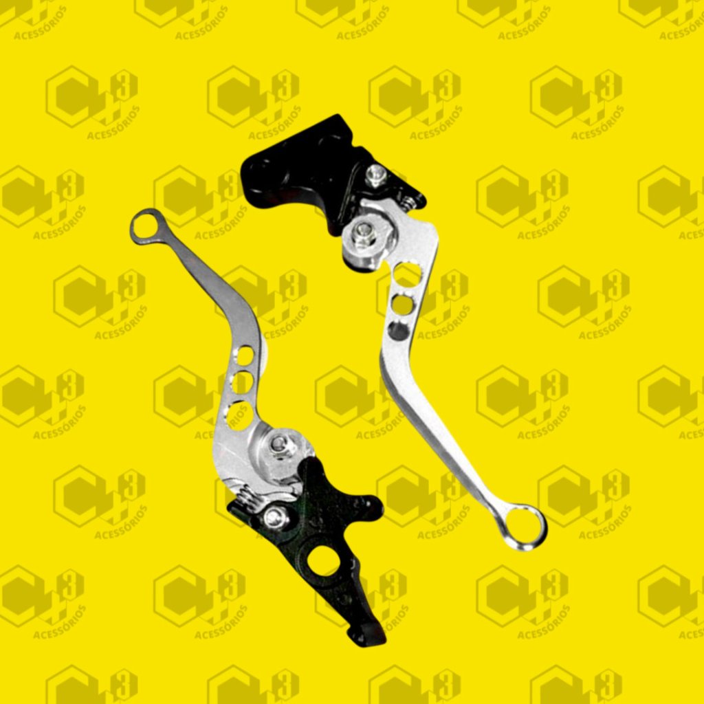 MANETE ESPORTIVO PARA CB300R CBX 250 TWISTER / CBX200 STRADA PRATA SM0149