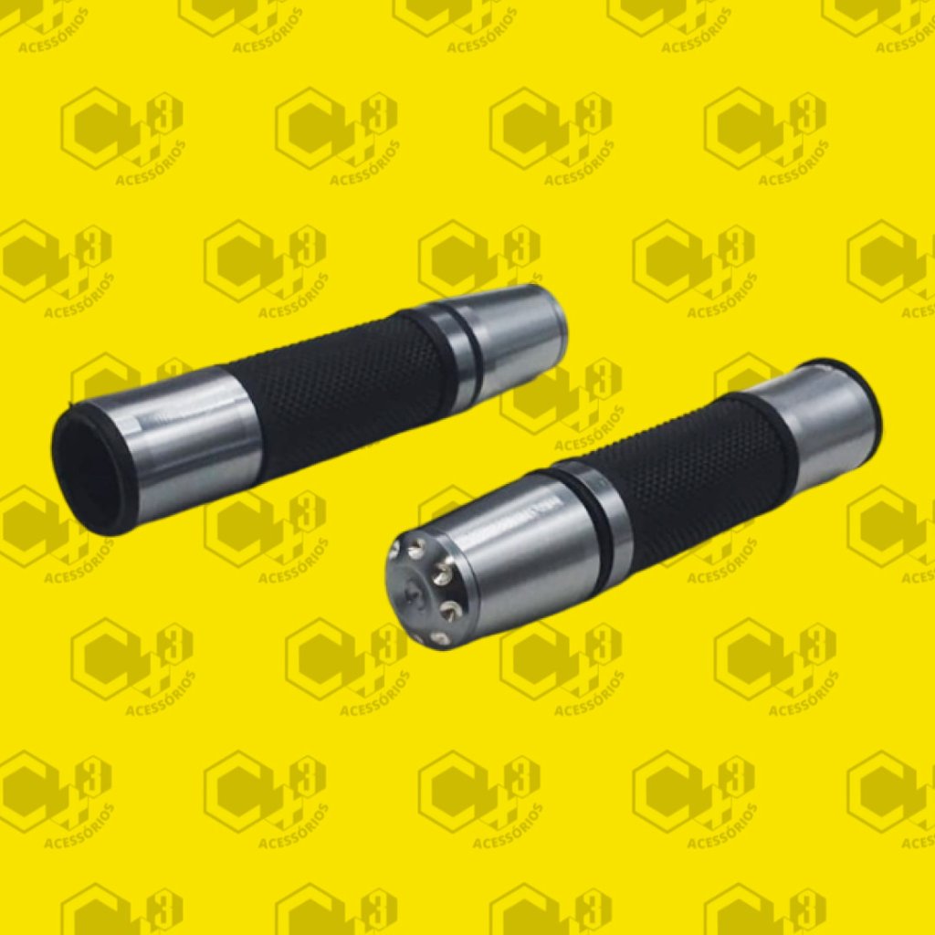 MANOPLA PESO LONGO CINZA TITANIUM SM0107