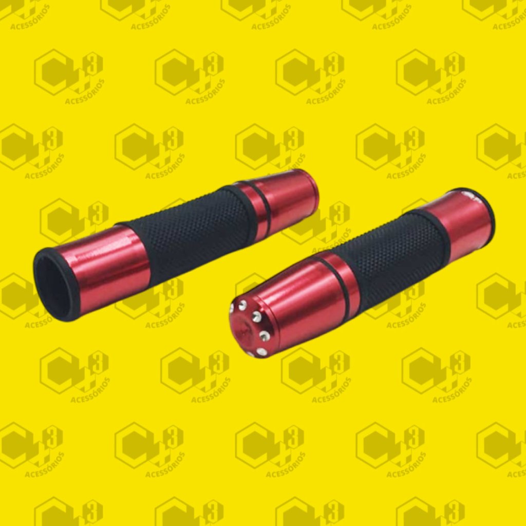 MANOPLA PESO LONGO VERMELHO SM0101