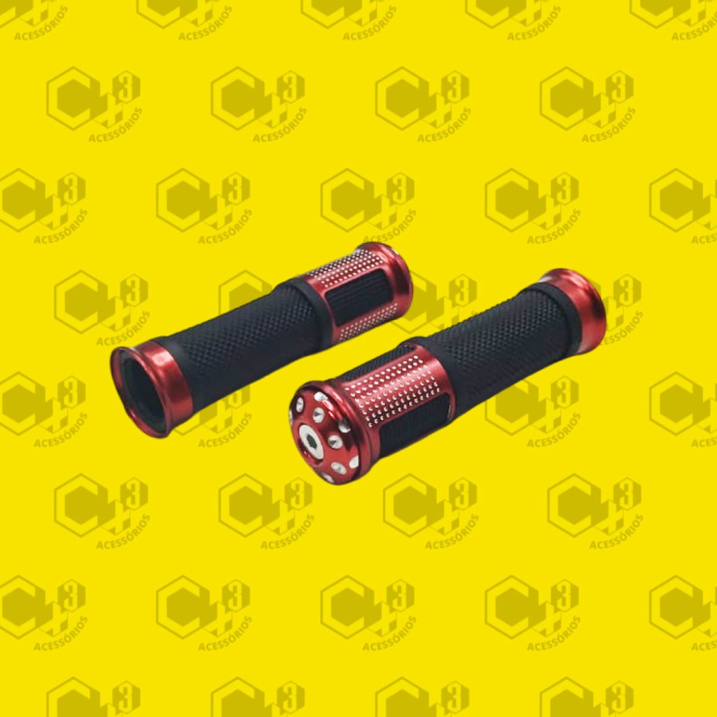 MANOPLA PESO CURTO DIAMANTE VERMELHO SM0109