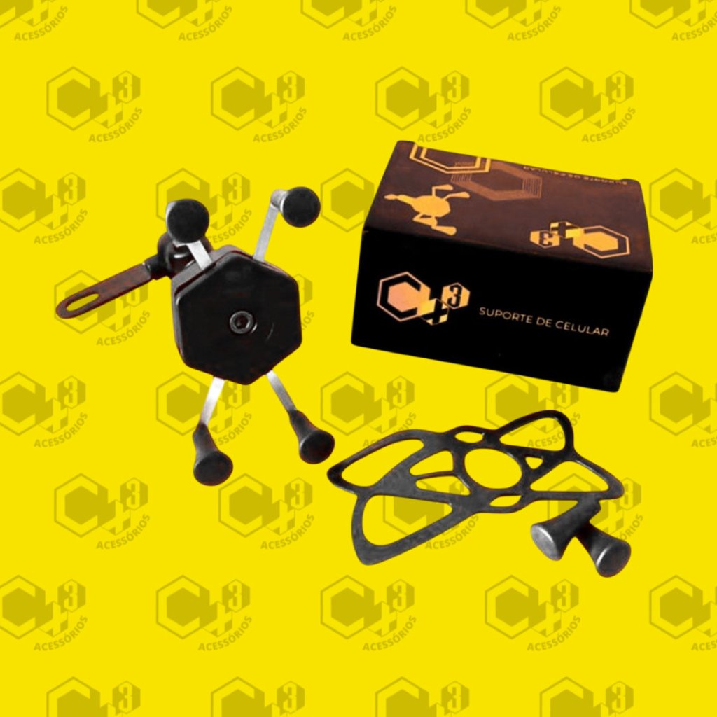 SUPORTE DE CELULAR SEM CARREGADOR (FIXACAO RETROVISOR) - SM0434