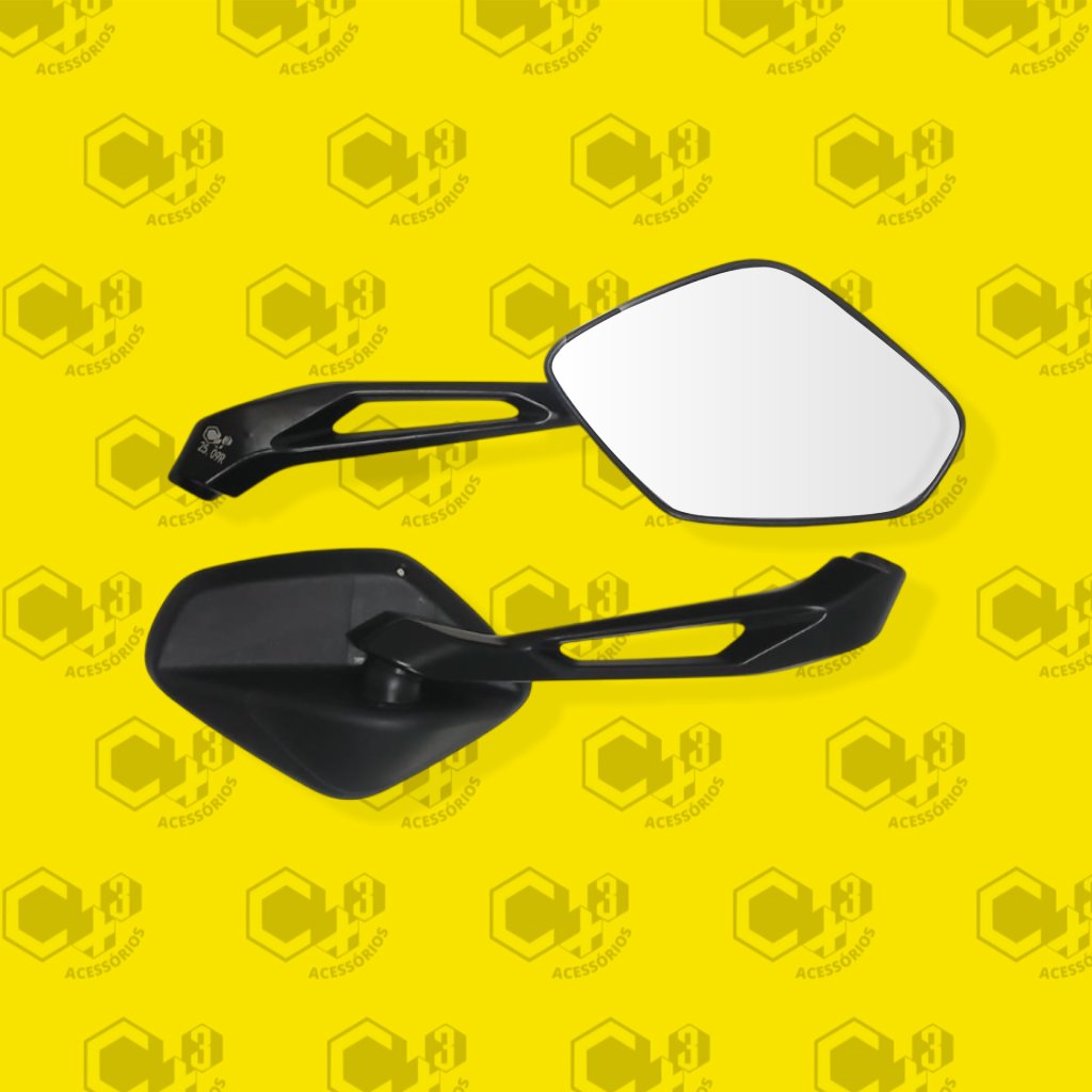 RETROVISOR MODELO BAJAJ DOMINAR ROSCA HONDA / YAMAHA - SM0053