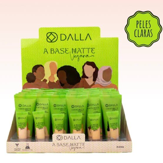 Base Matte Aveludada Vegana Dalla