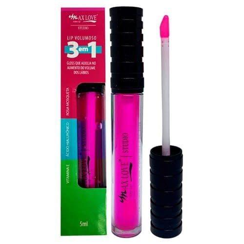 Gloss Lip Volume 3 em 1 Max Love
