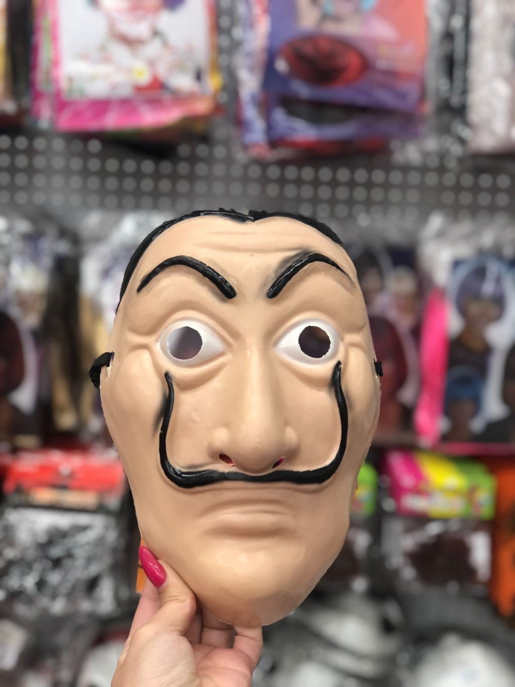 Máscara Salvador Dali