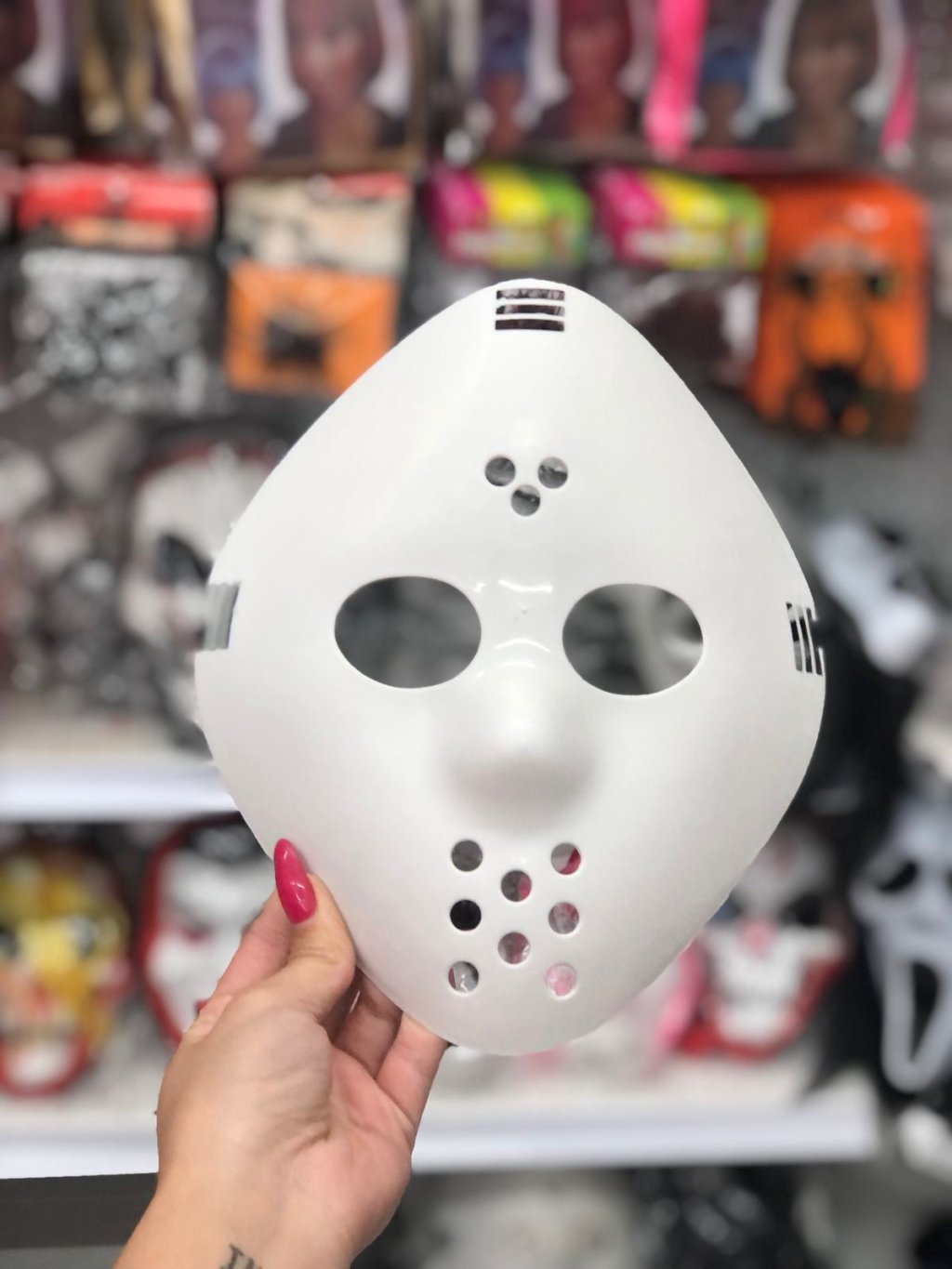 Máscara Jason Branca