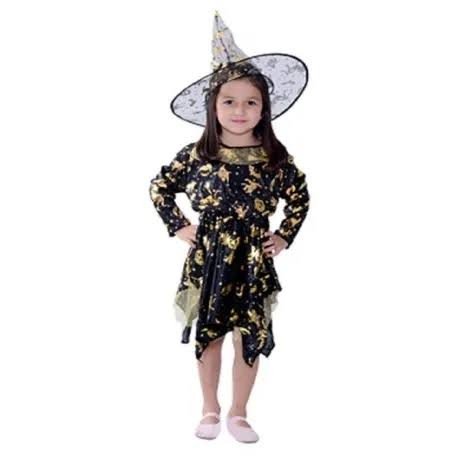 Vestido De Bruxa Infantil 