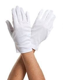 Luva Branca Curta