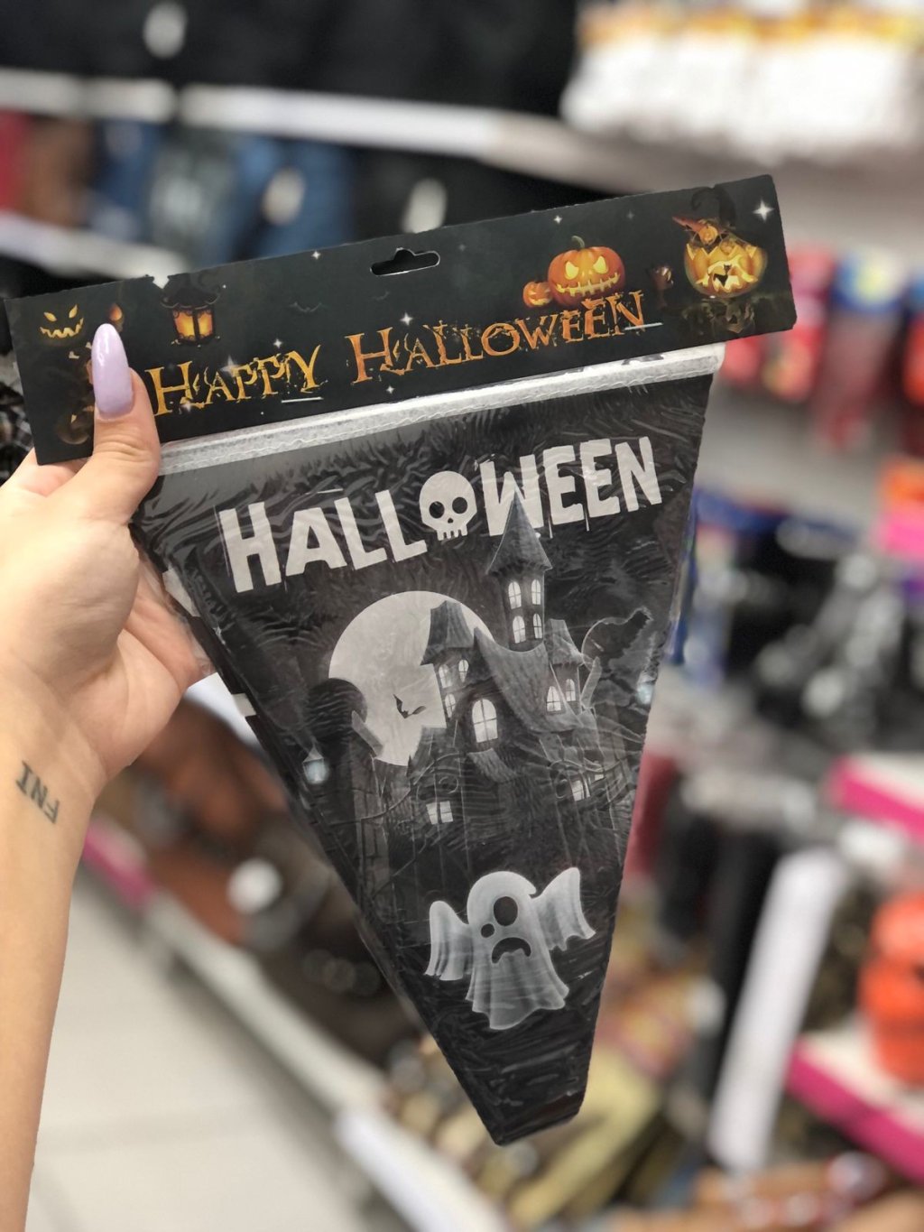 Bandeirinhas De Halloween 