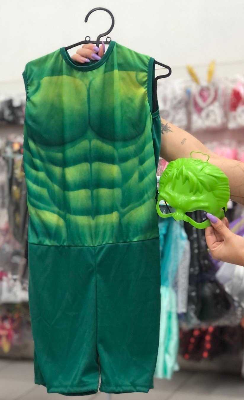 Fantasia Hulk Infantil 