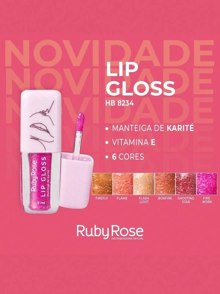 Lip Gloss Ruby Rose