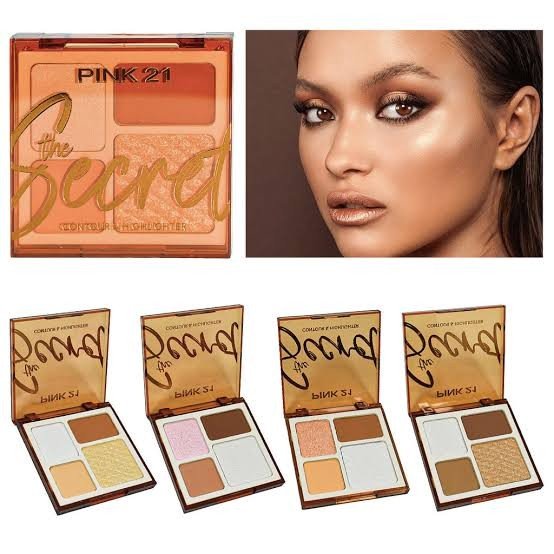 Quarteto Iluminador e Contorno Pink 21