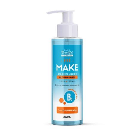 Sabonete Líquido Pré Make Com D-Pantenol