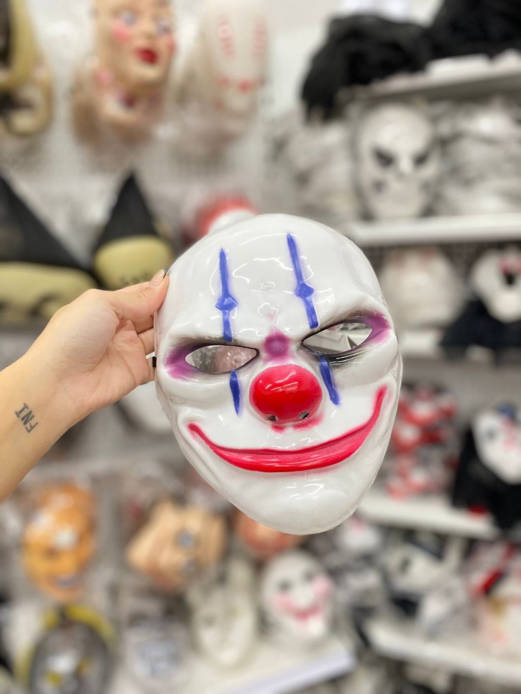 Máscara Palhaço Feliz