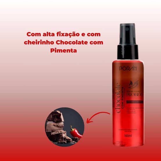 Body Splash Chocolate Com Pimenta Porán 