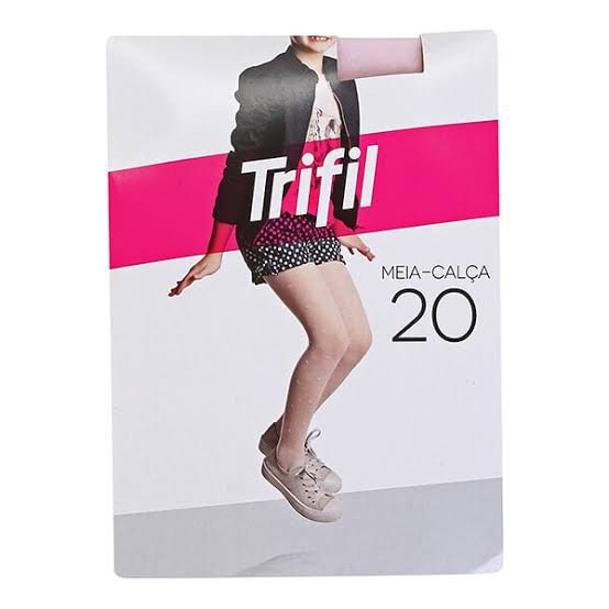 Meia Calça Fio 20 - Rosa P