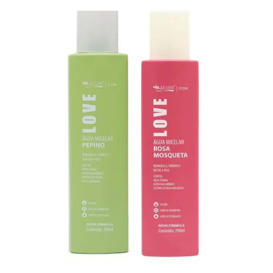 Água Micelar Max love