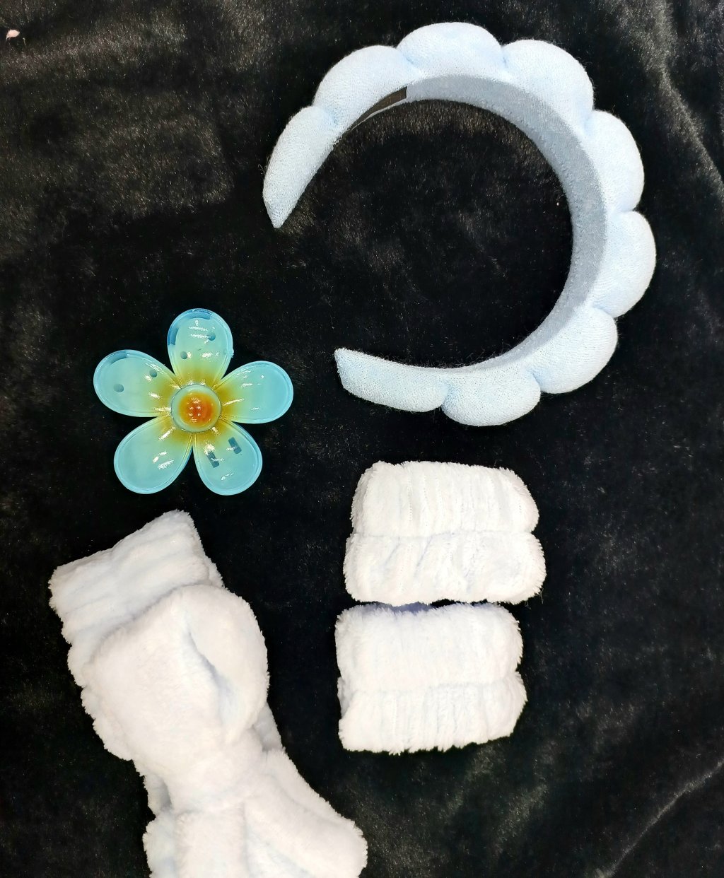 Kit Tiara nuvem + Piranha Flor
