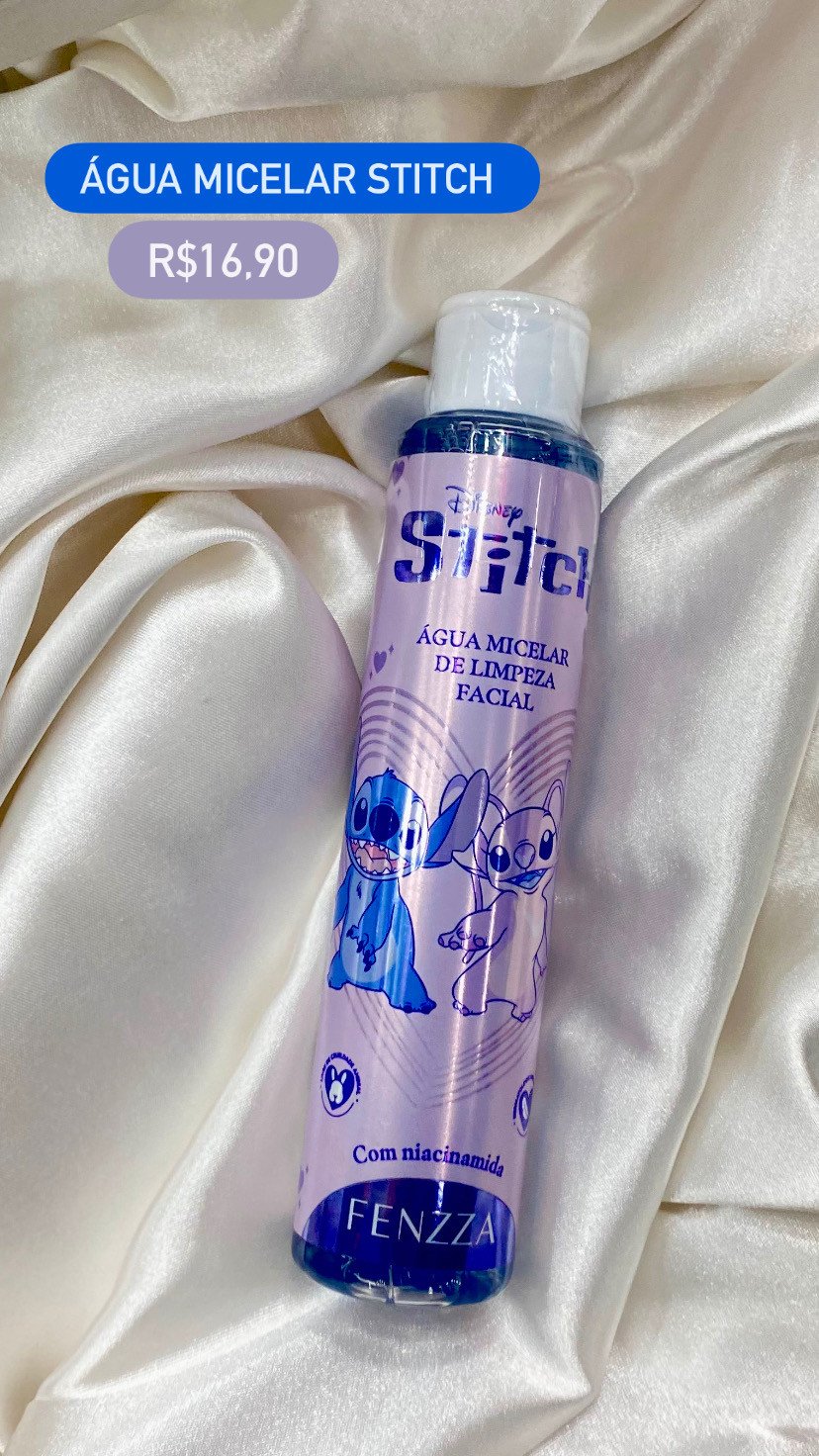 Água Micelar de Limpeza Facial Stitch