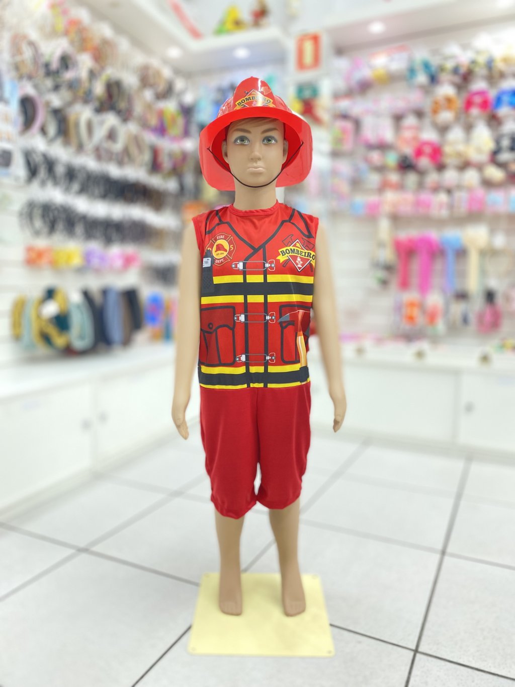 Fantasia Bombeiros Menino