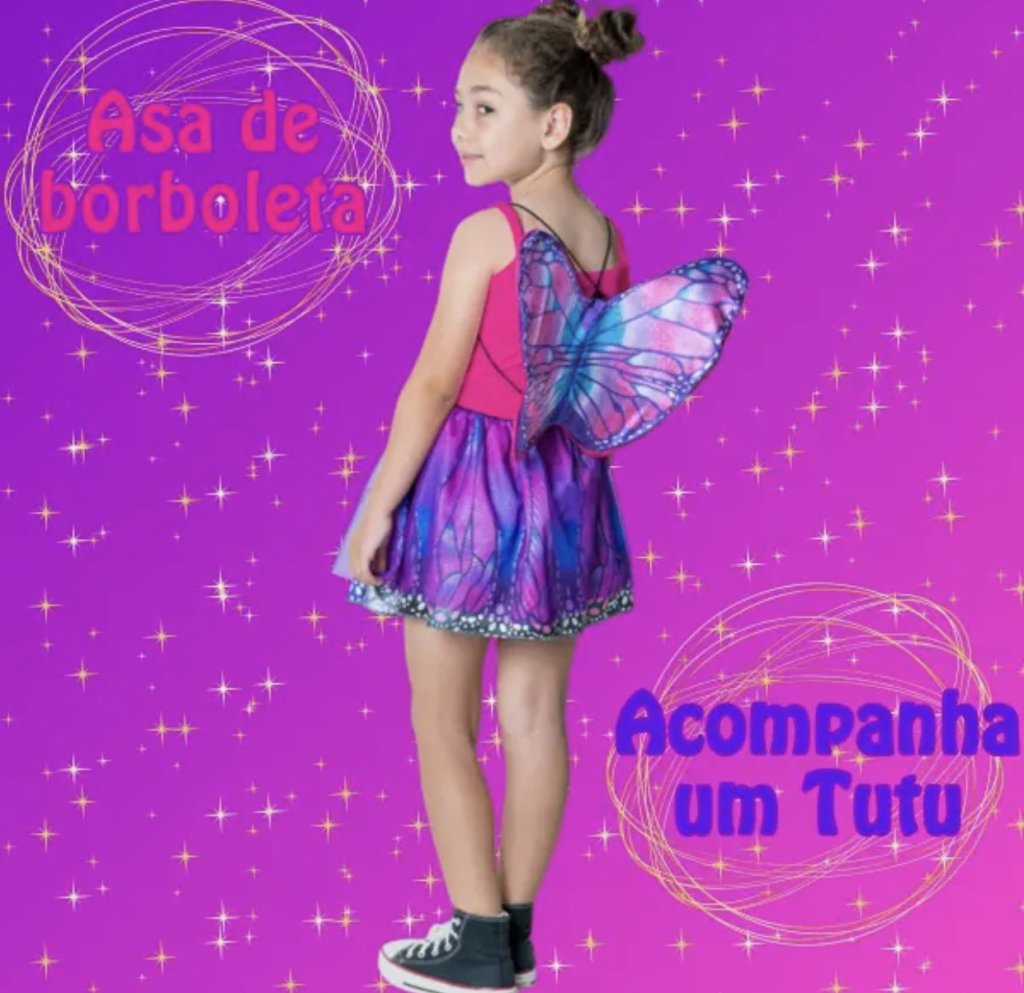 Fantasia Fada Borboleta 