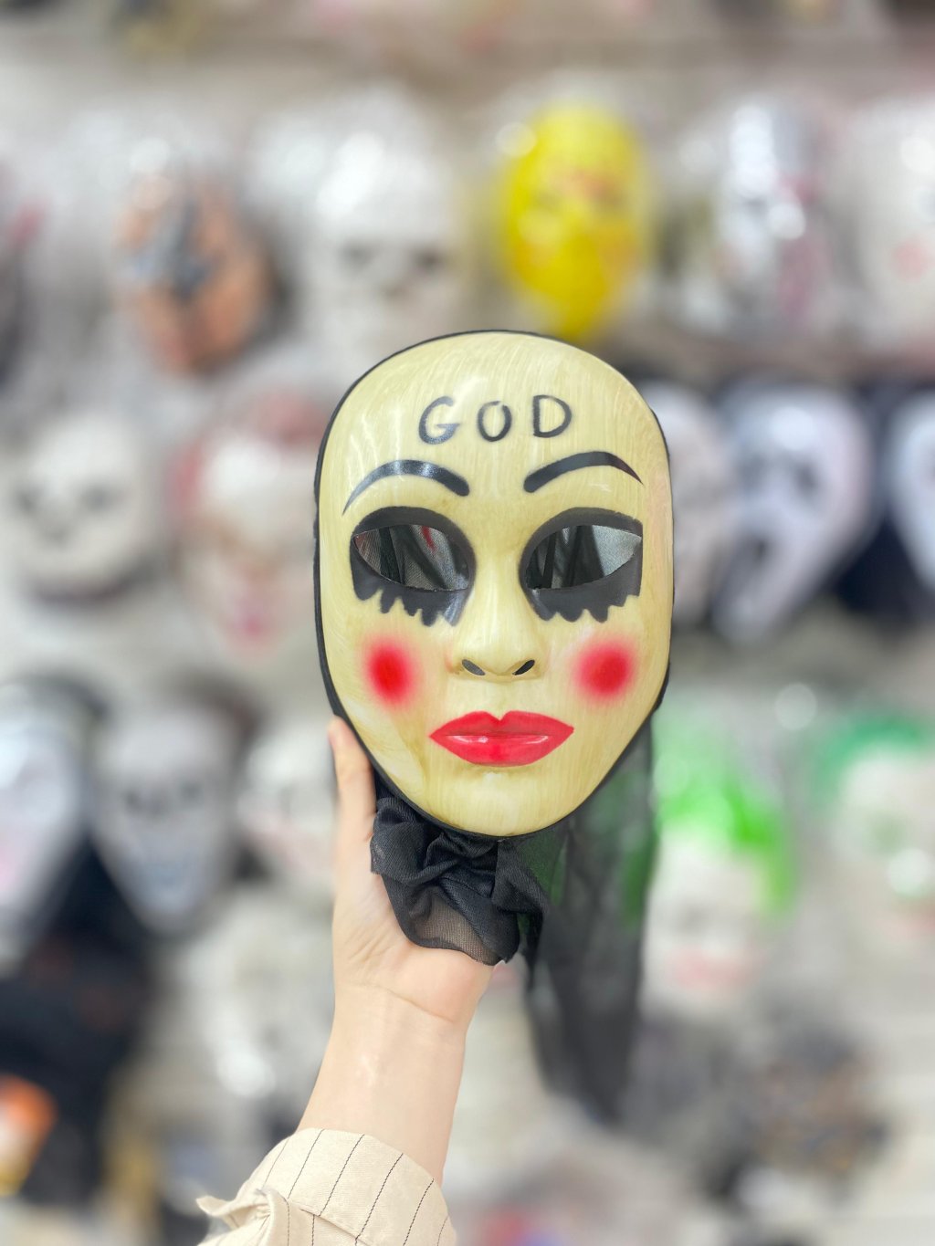 Máscara Good c/capuz 