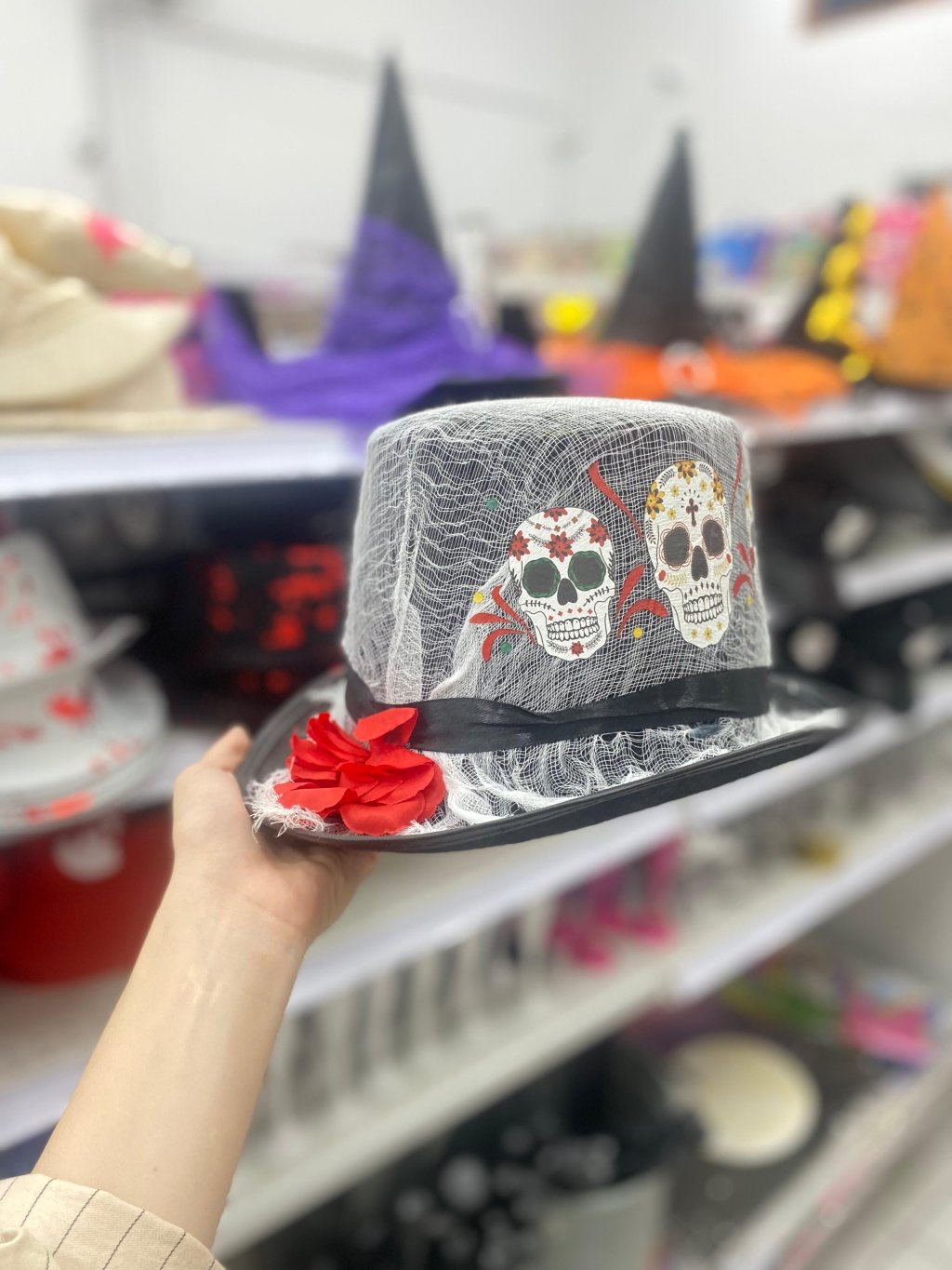 Cartola Caveira Méxicana