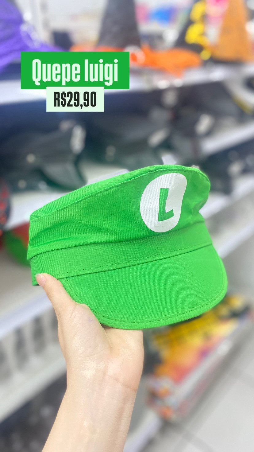 Chapéu luigi