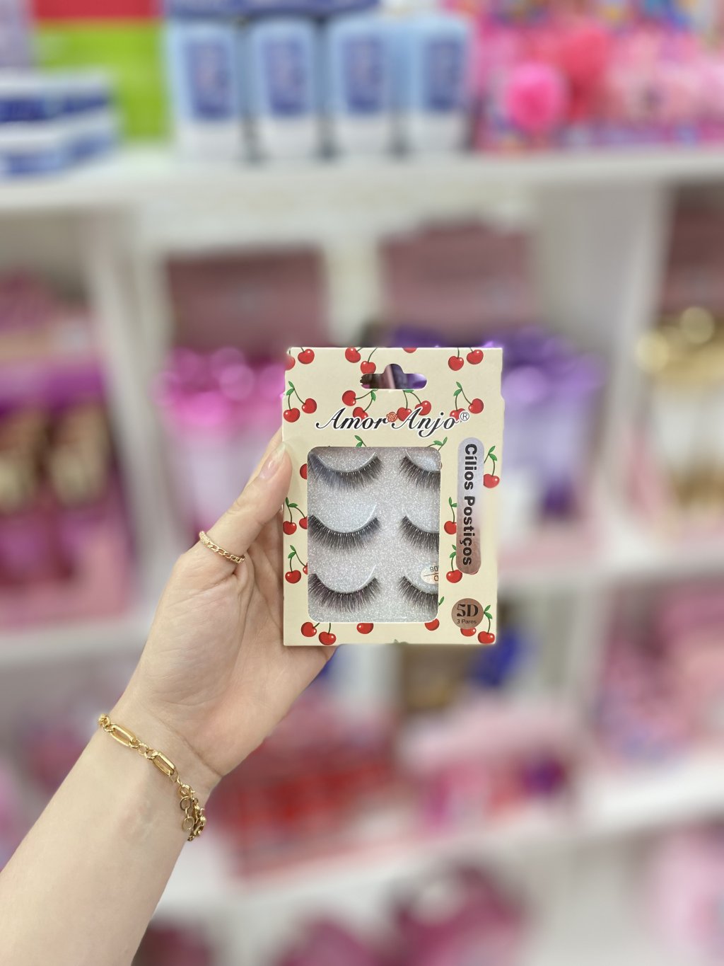 Cílios Kit 3 pares  5D