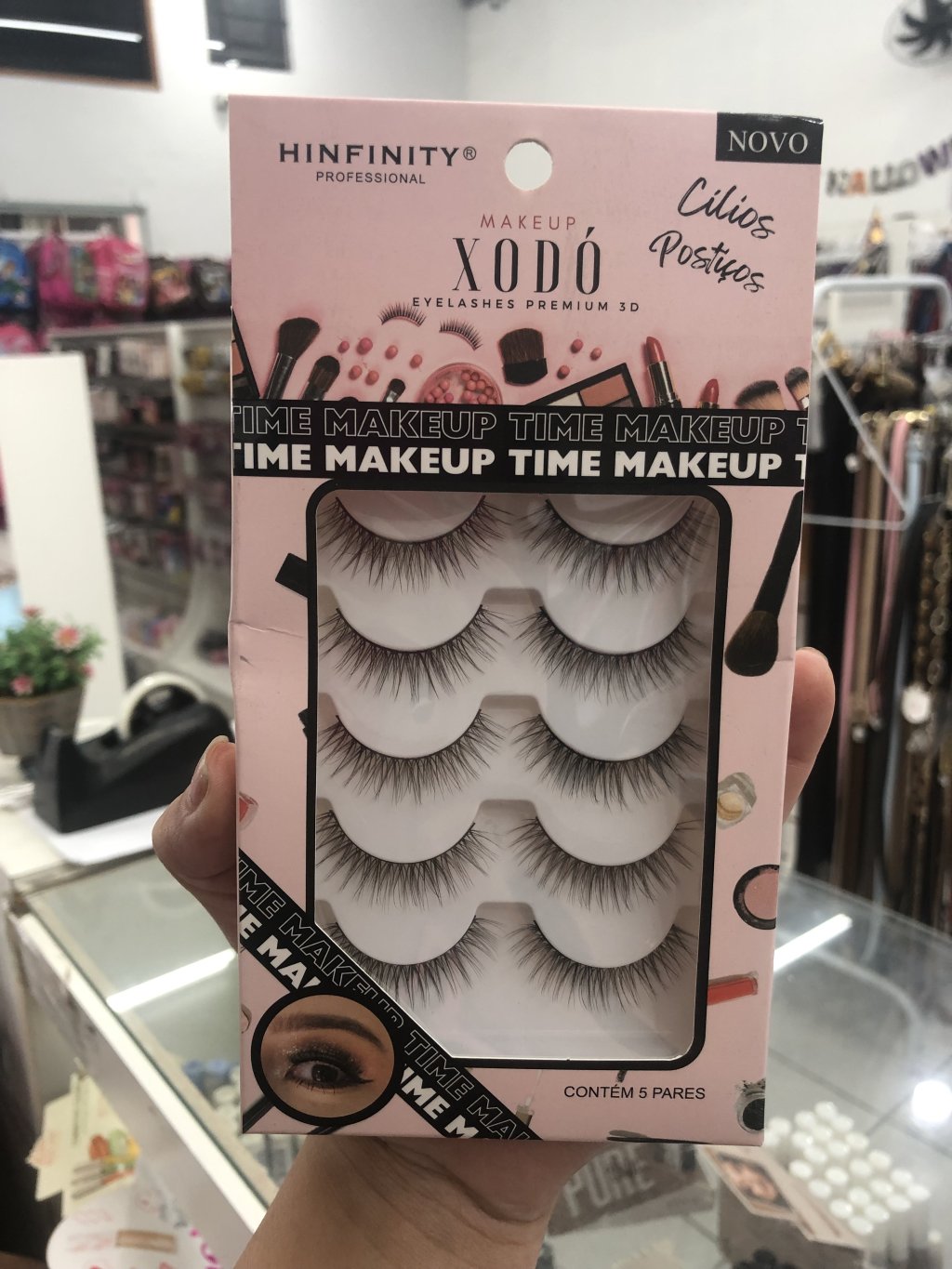 Cílios postiços maukeup xodó