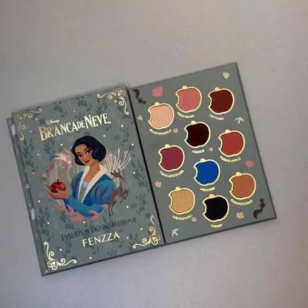 Paleta de sombras Branca de neve