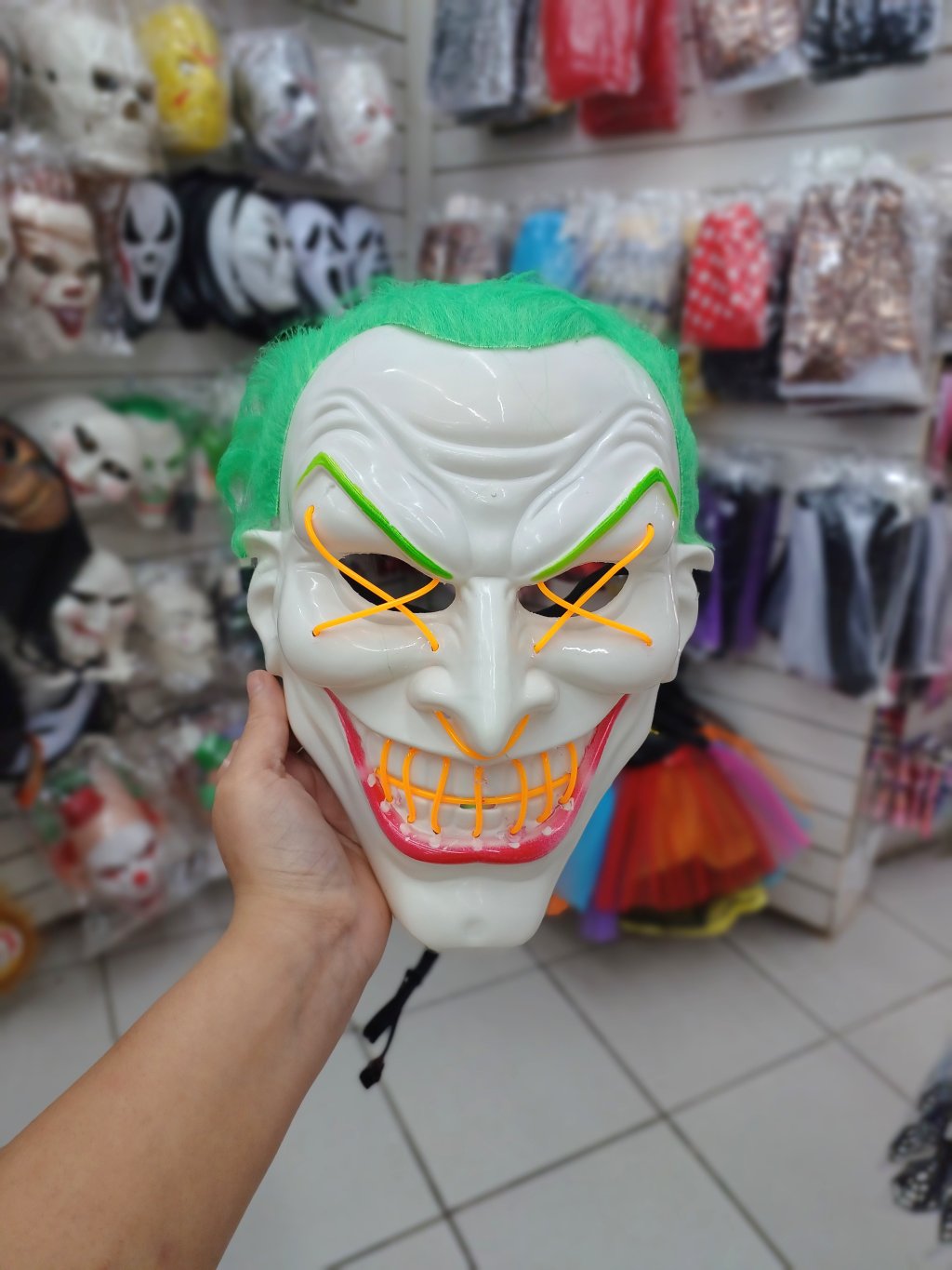 Máscara Coringa Sorrisao Led