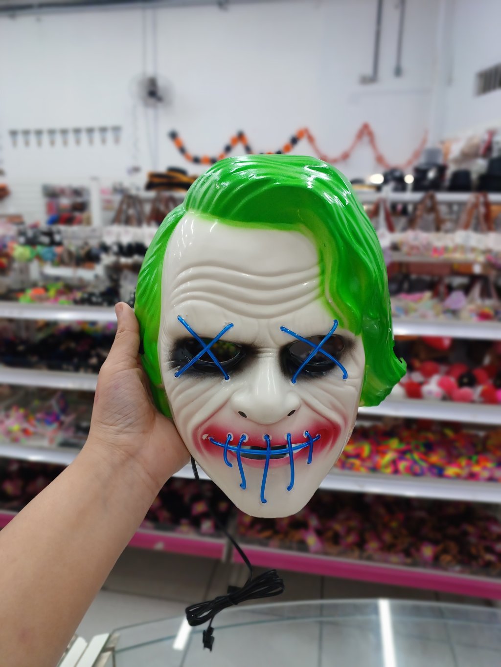 Máscara Coringa Com Led