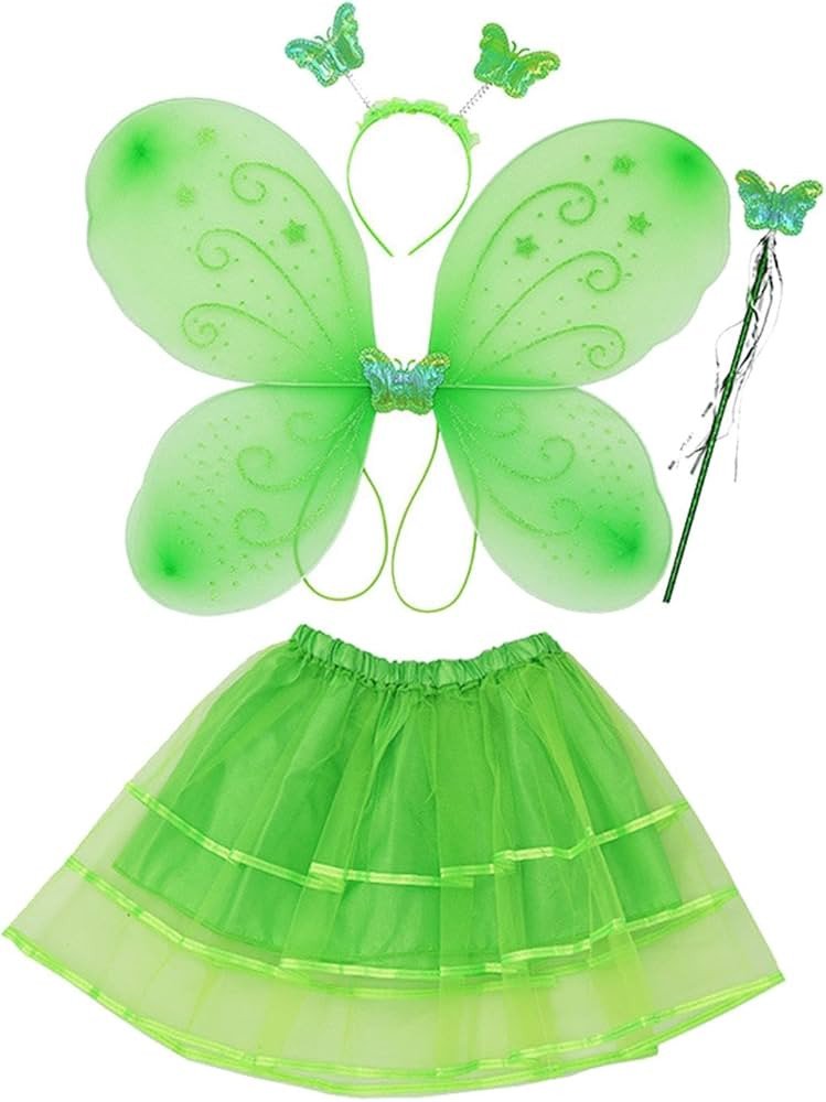 Fantasia borboleta kit Verde 