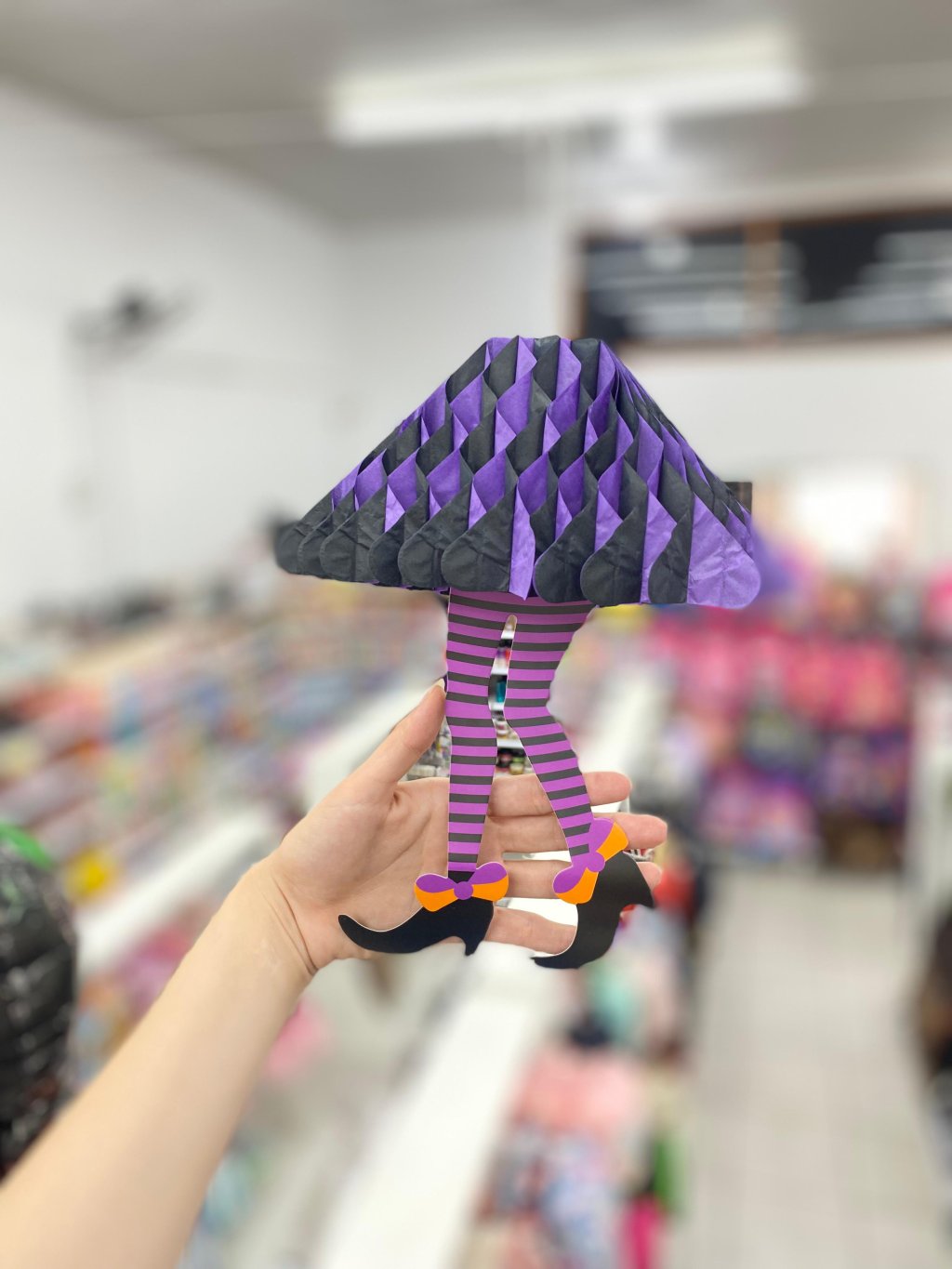 Decoração saia da Bruxa