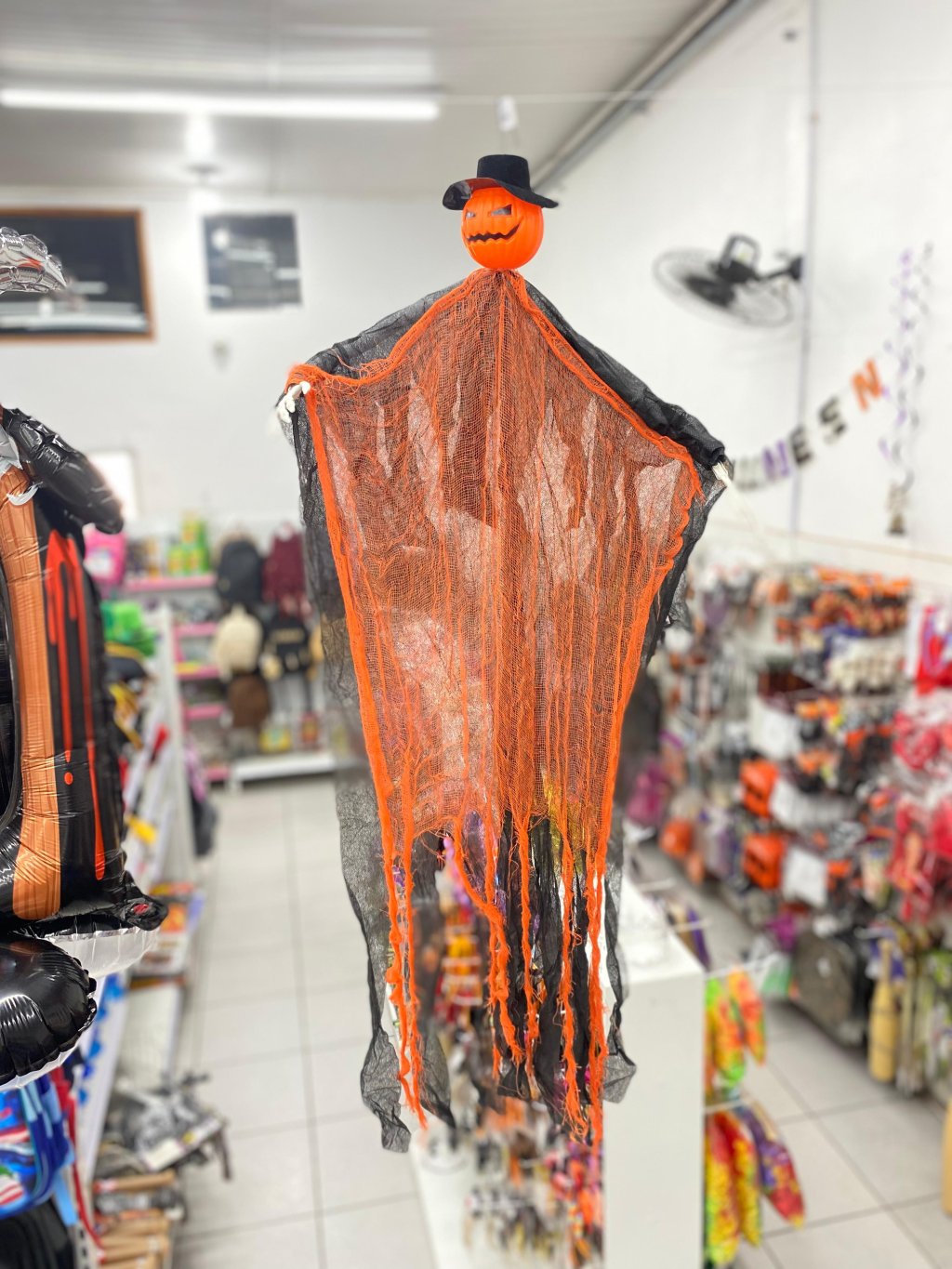 Decoração abóbora 100cm