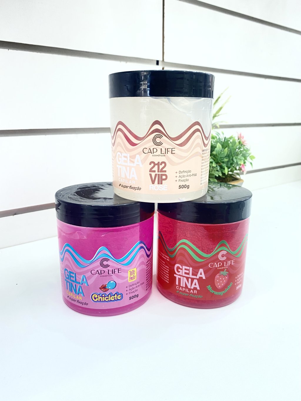 Gelatina Capilar #SuperFixação