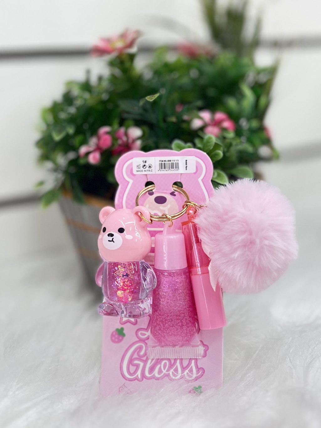 Lip gloss a prova de água 