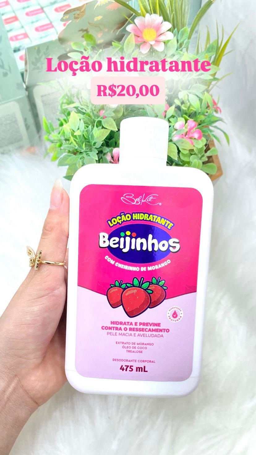 Loção Corporal Beijinhos