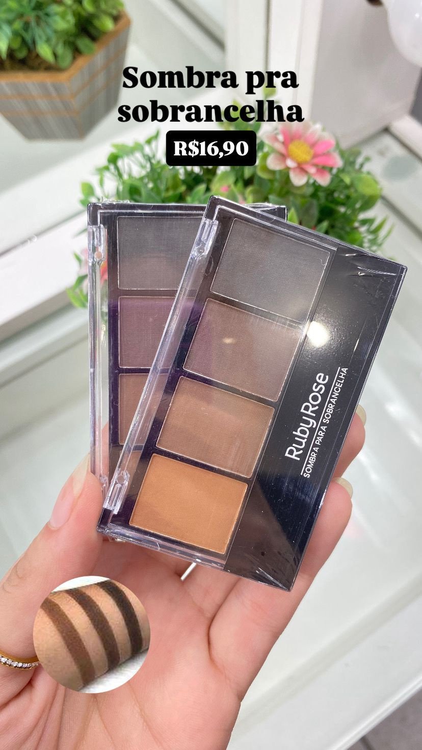 Paleta de sobrancelhas Ruby Rose 