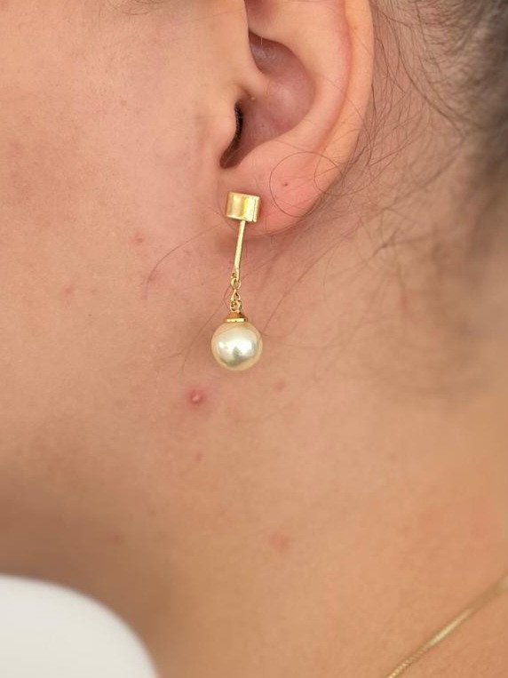 Brinco de perola Pendurado 