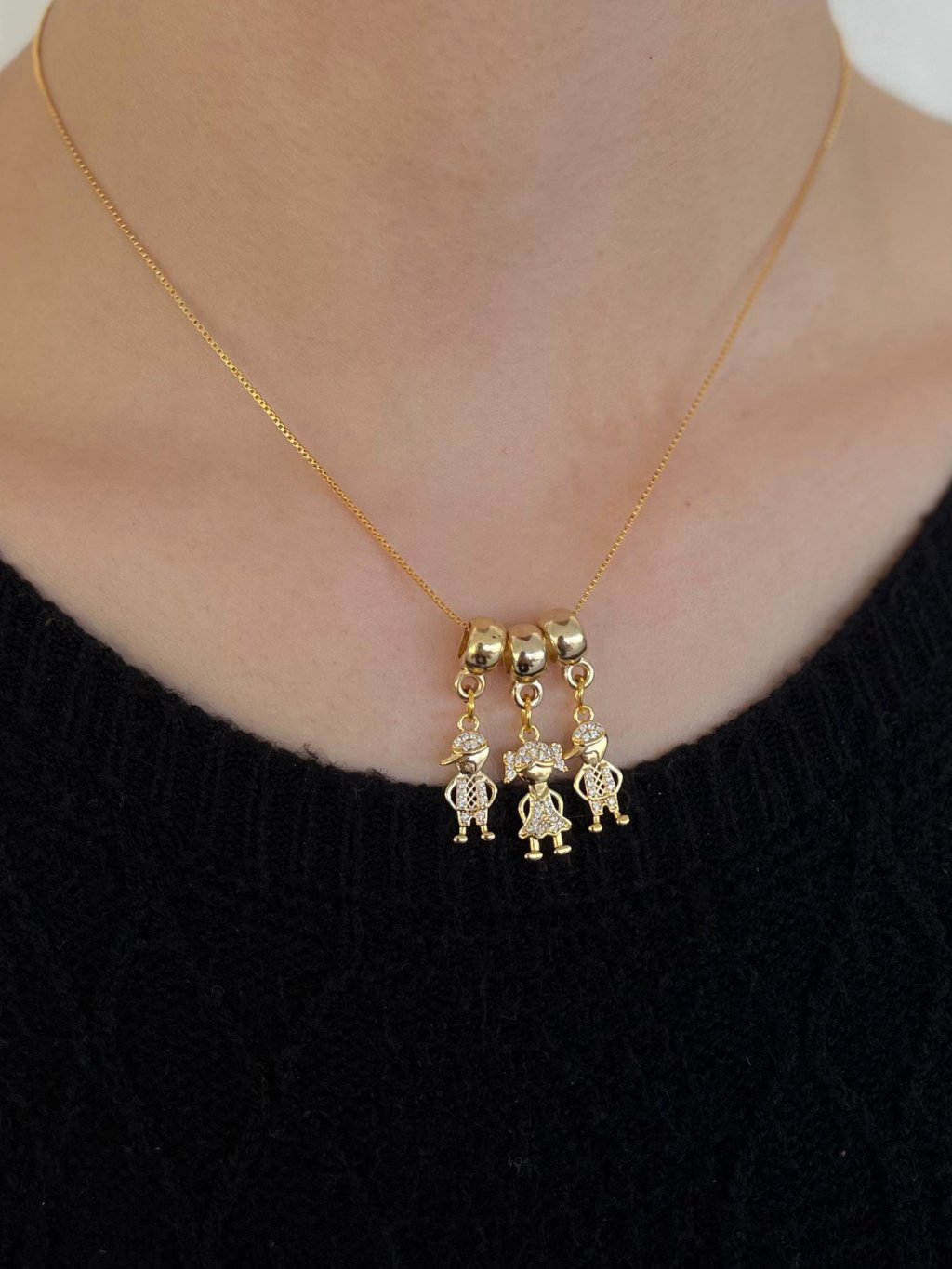 Colar pingente filhos