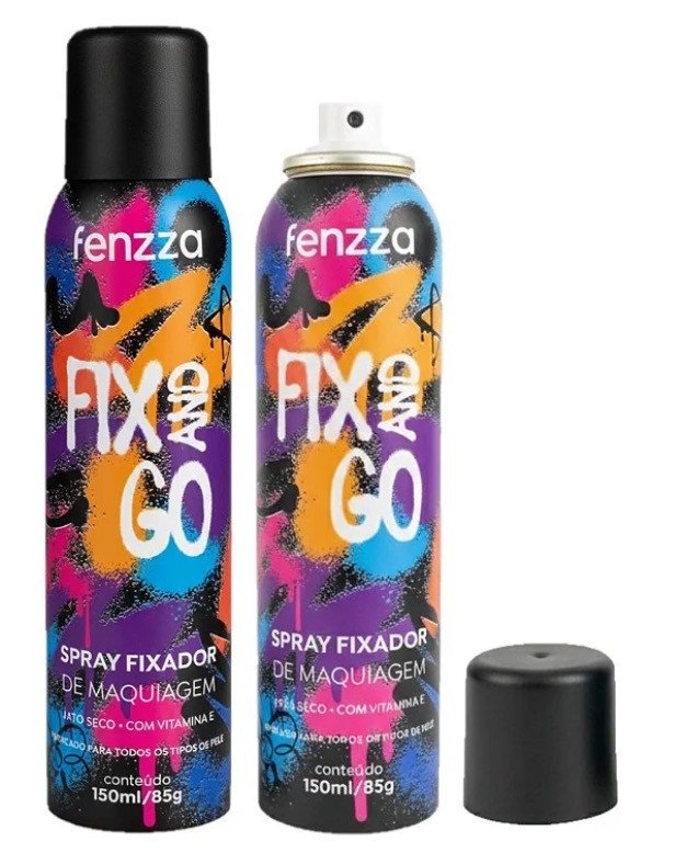 Fixador de maquiagem Fix and go