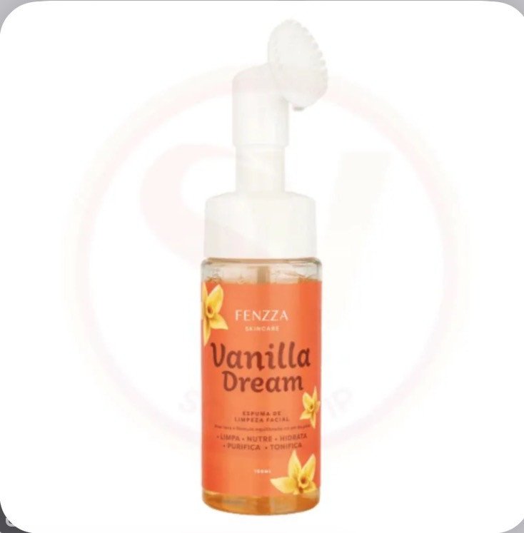 Mousse de limpeza facial Vanilla Dream