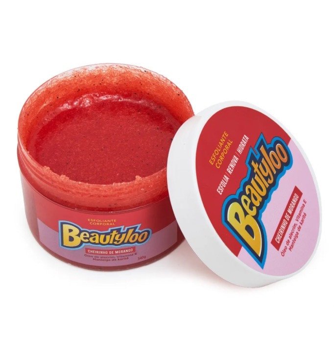 Esfoliante beautyloo morango 