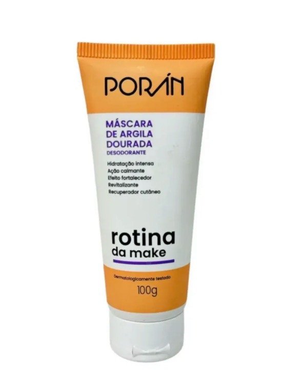 Máscara de Argila dourada 