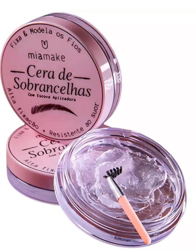 Cera de sobrancelha + escovinha 